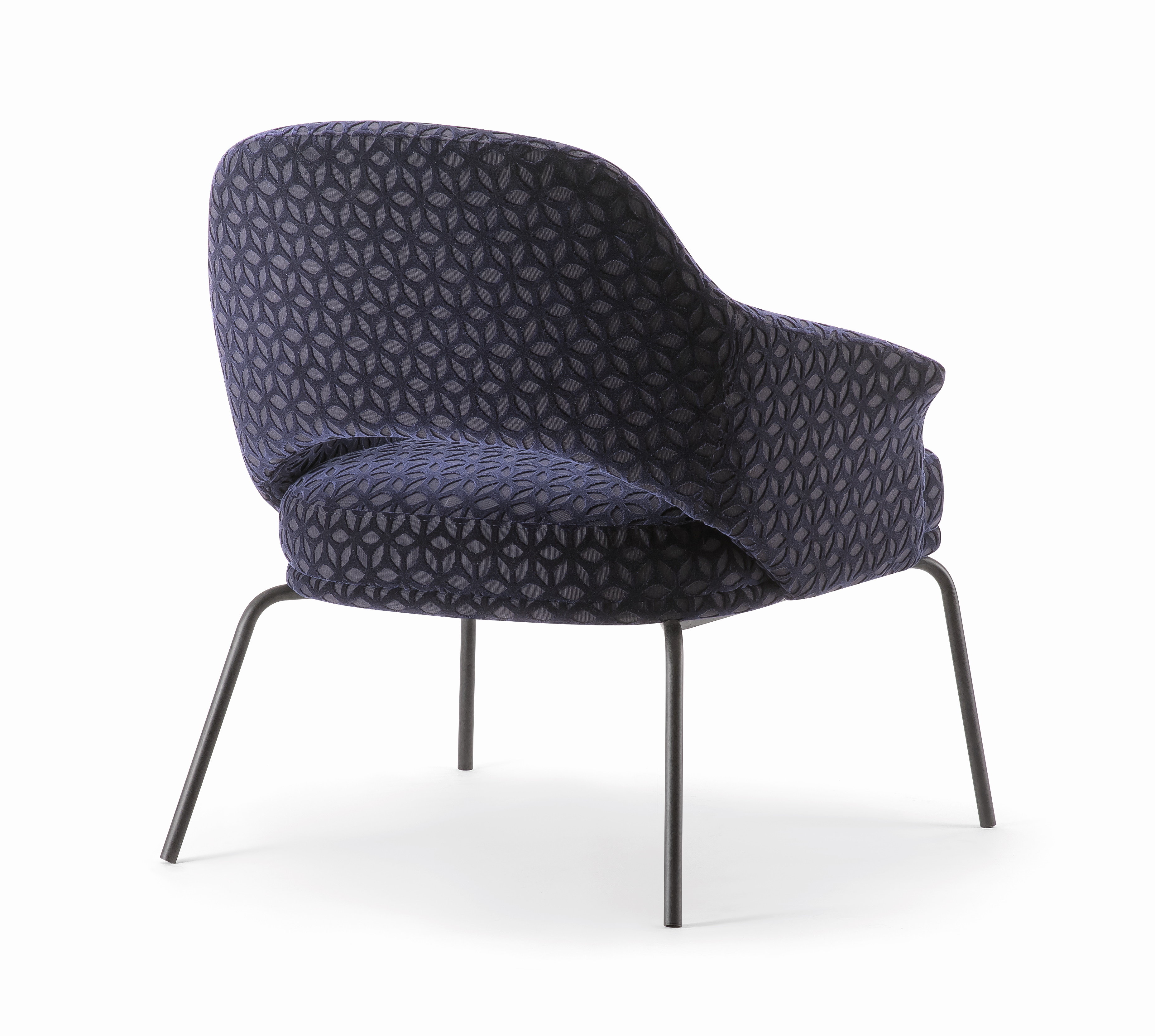 Wings Metal Lounge Armchair Satelliet UK Contract Furniture